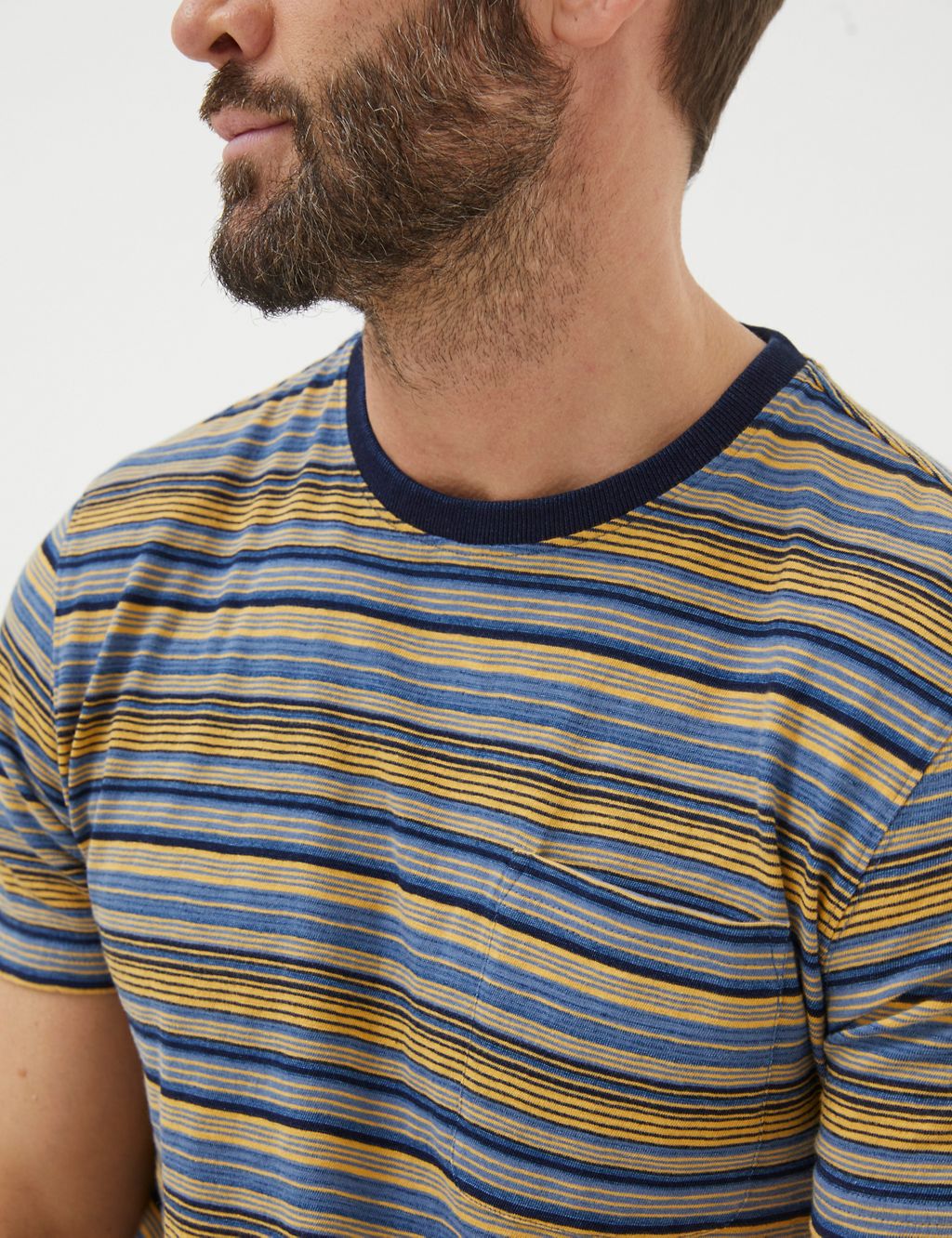 Pure Cotton Striped T-Shirt 4 of 4