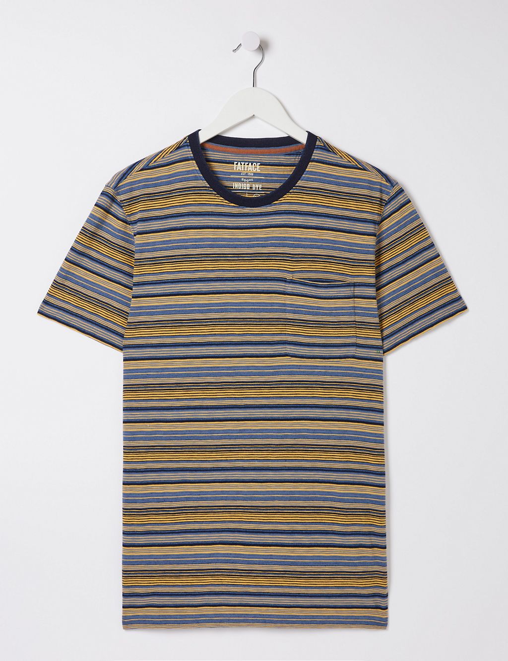Pure Cotton Striped T-Shirt 1 of 4