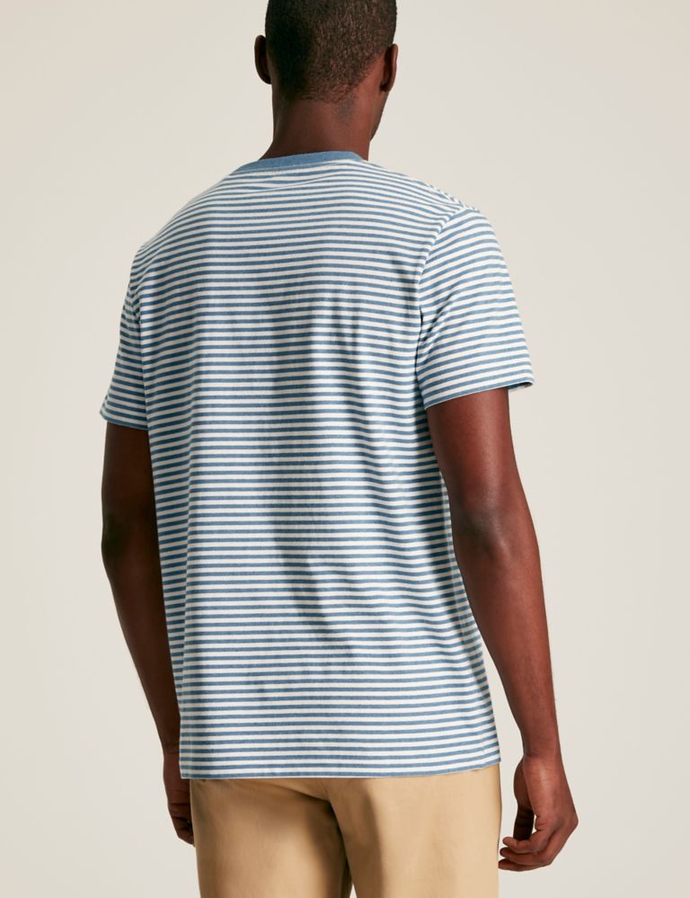 Pure Cotton Striped T-Shirt 4 of 7