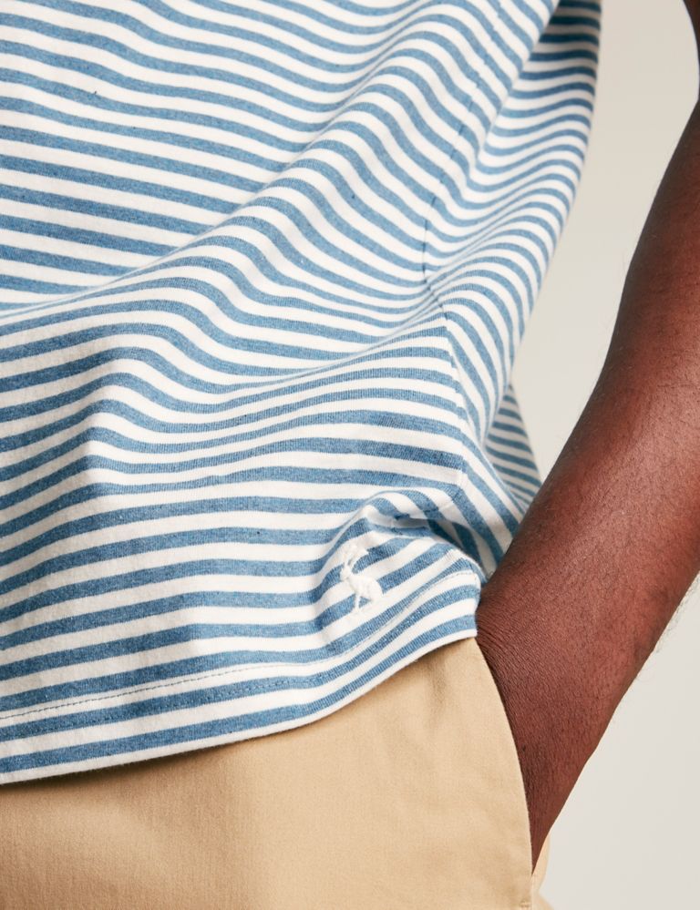 Pure Cotton Striped T-Shirt 7 of 7