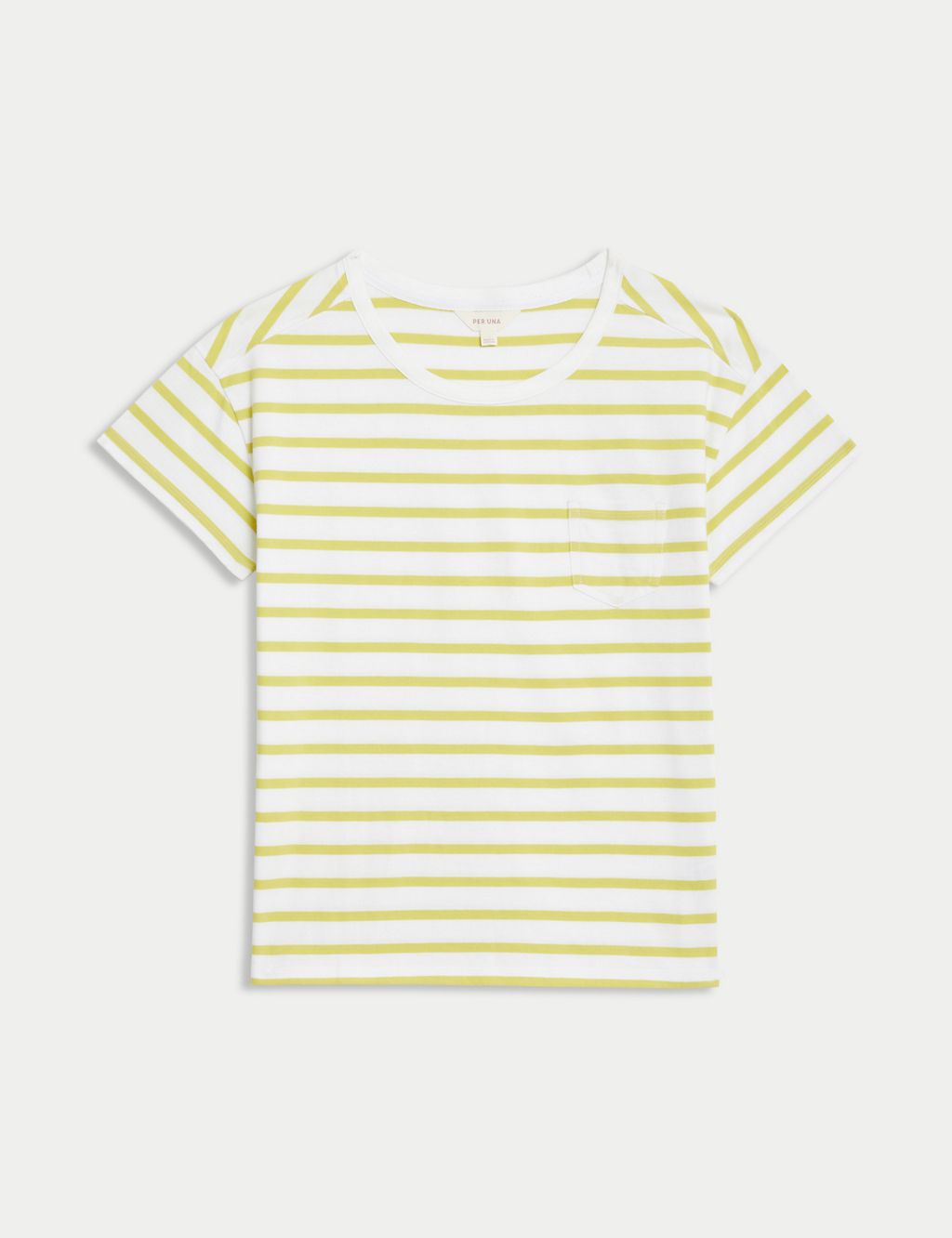 Pure Cotton Striped T-shirt 1 of 5