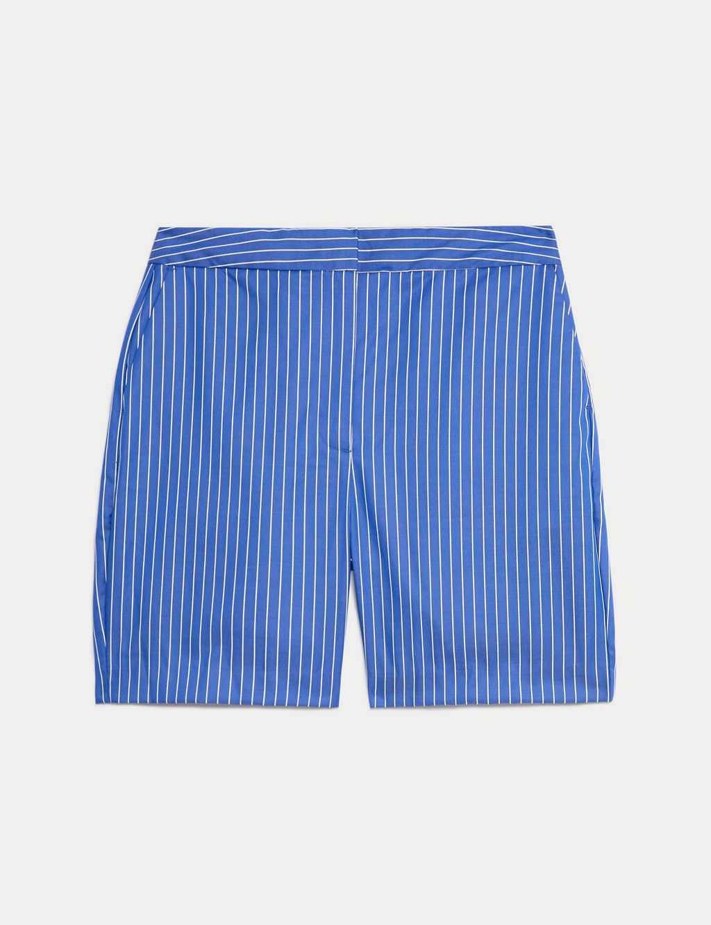Pure Cotton Striped Tailored Shorts 1 of 6