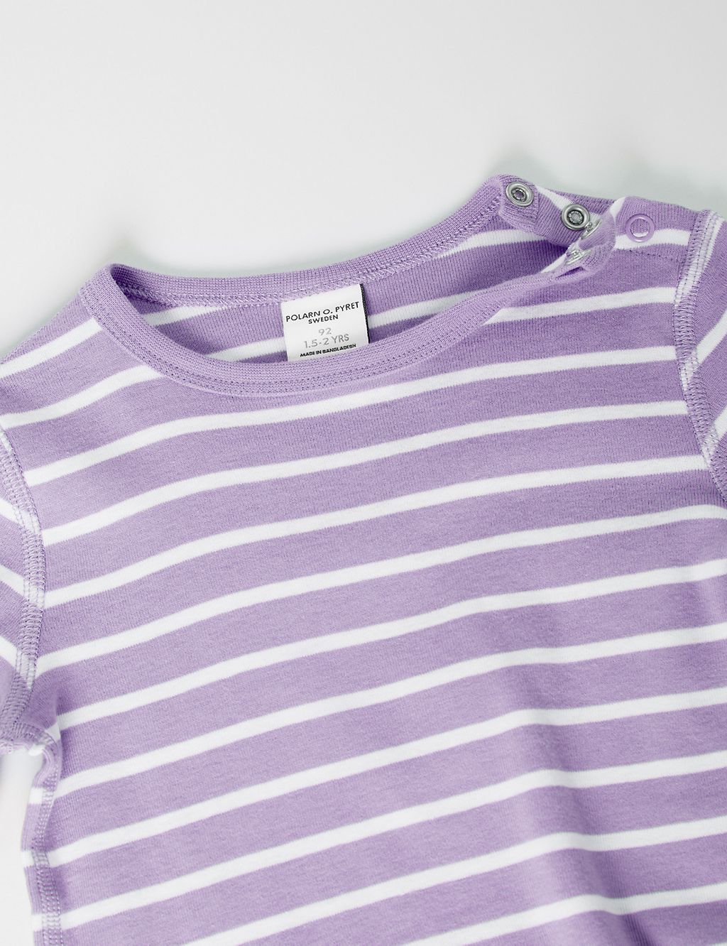 Pure Cotton Striped Top (1-10 Yrs) 2 of 4
