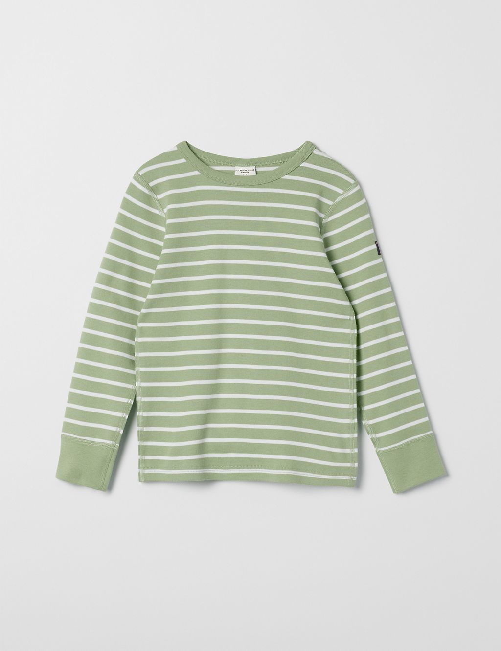 Pure Cotton Striped Top (1-10 Yrs) 1 of 4