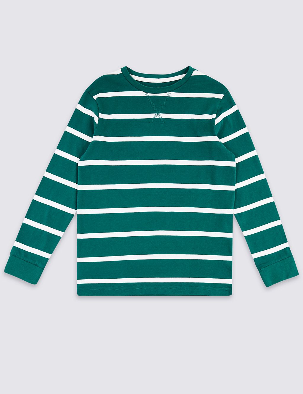 Pure Cotton Striped Top (3-16 Years) 1 of 5