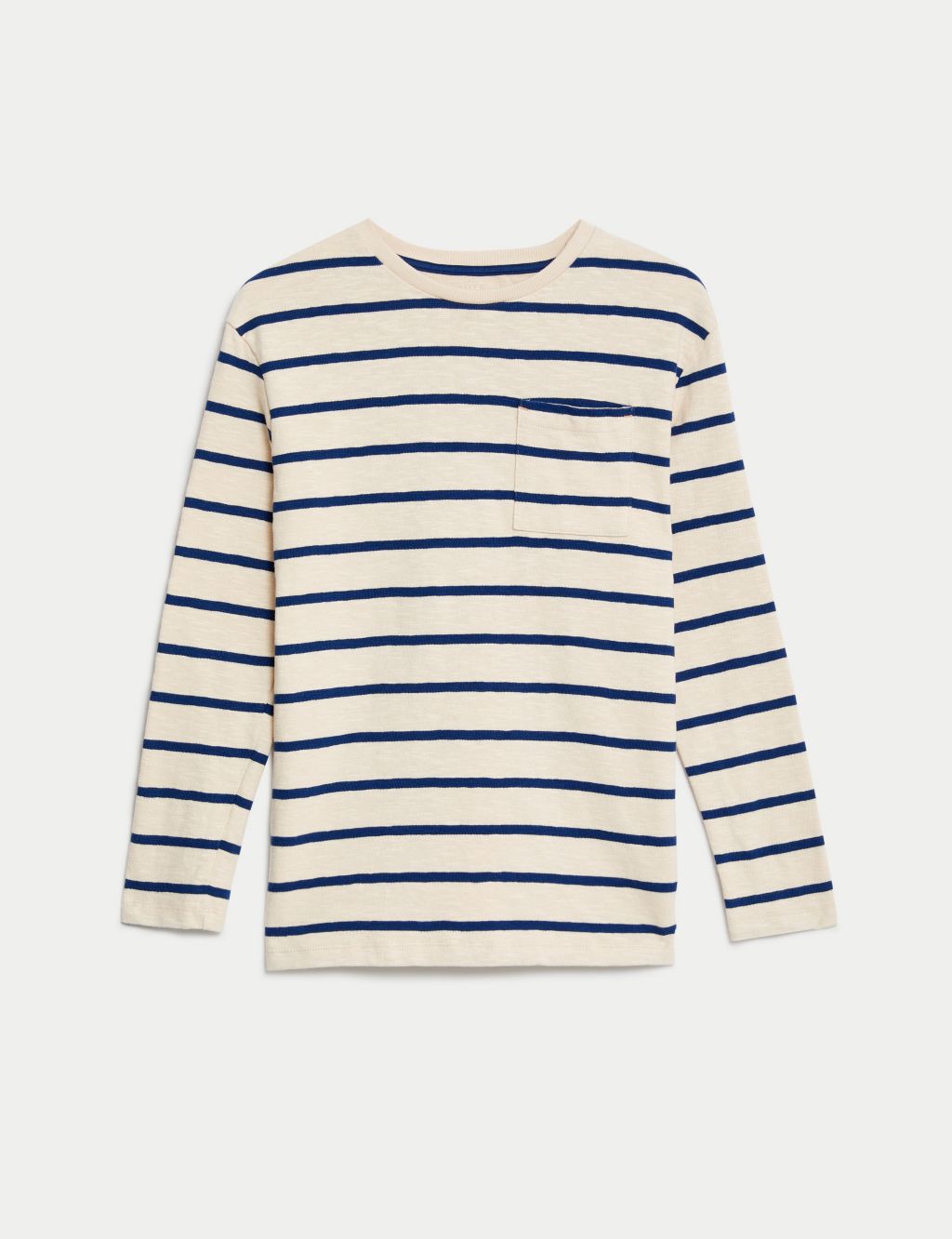 Pure Cotton Striped Top (6-16 Yrs) 1 of 4