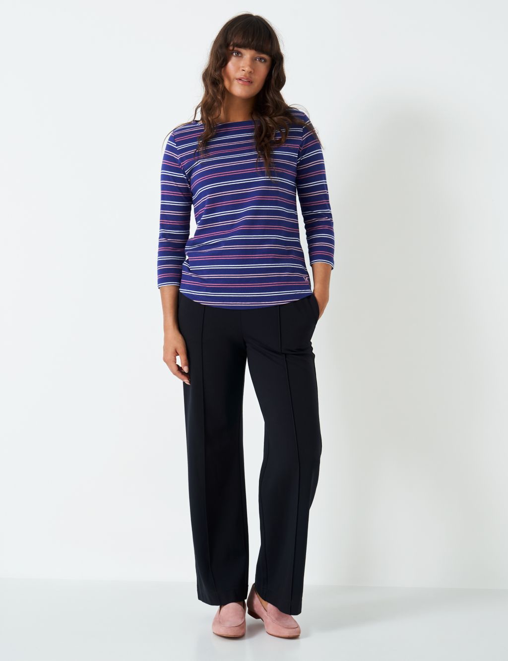Pure Cotton Striped Top 3 of 4