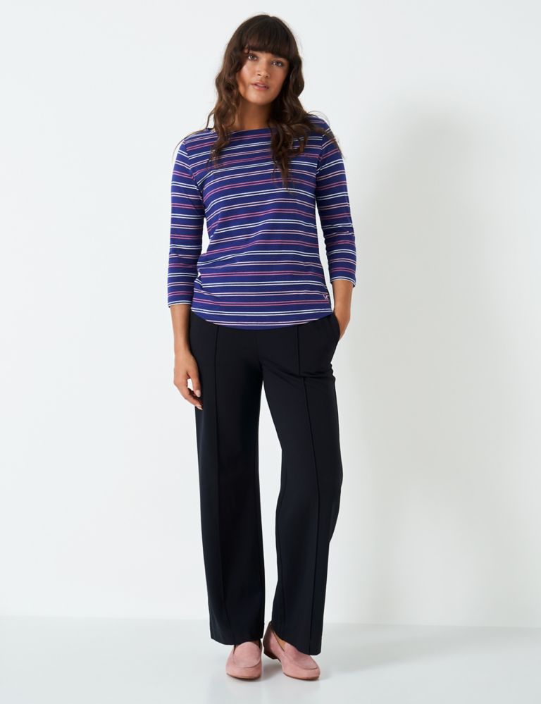 Pure Cotton Striped Top 1 of 4