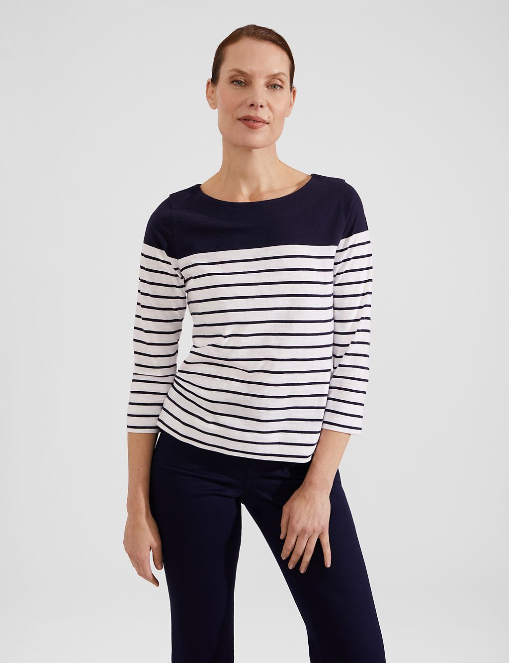 Pure Cotton Striped Top 3 of 6