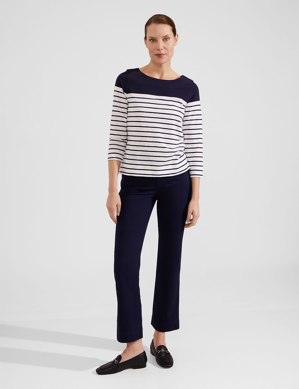 Pure Cotton Striped Top 2 of 6