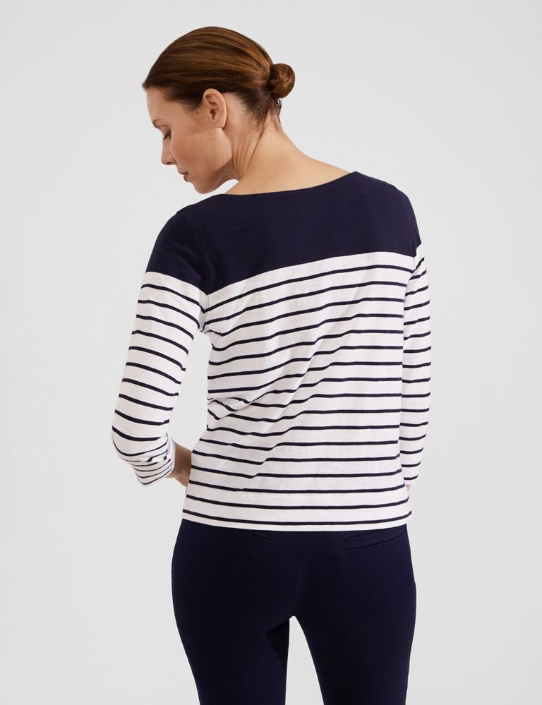 Pure Cotton Striped Top 4 of 6