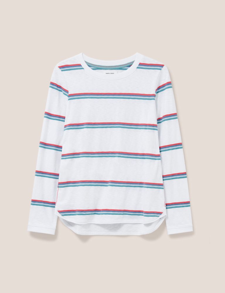 Pure Cotton Striped Top 1 of 1