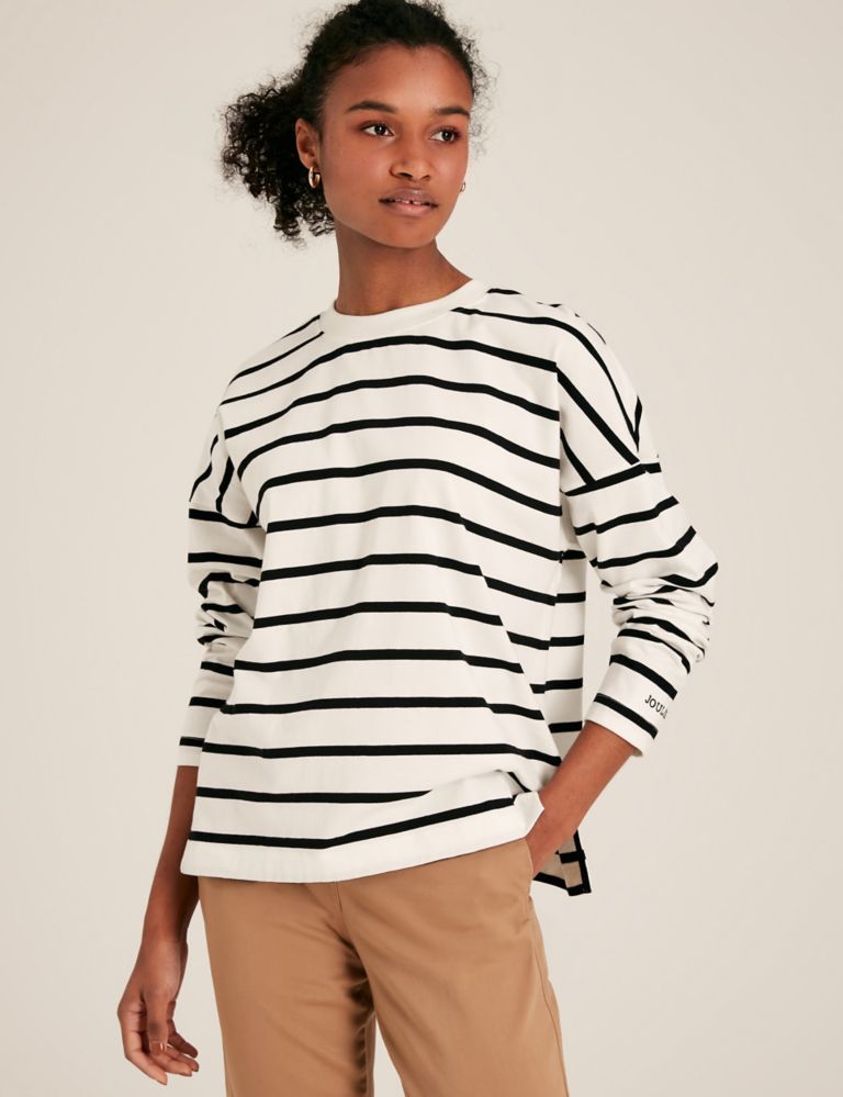 Pure Cotton Striped Top 1 of 6