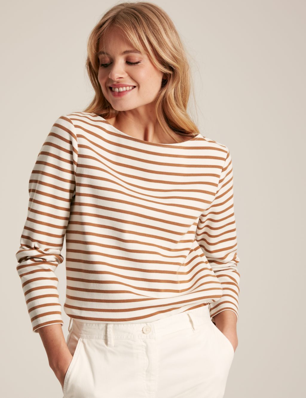 Pure Cotton Striped Top 3 of 5