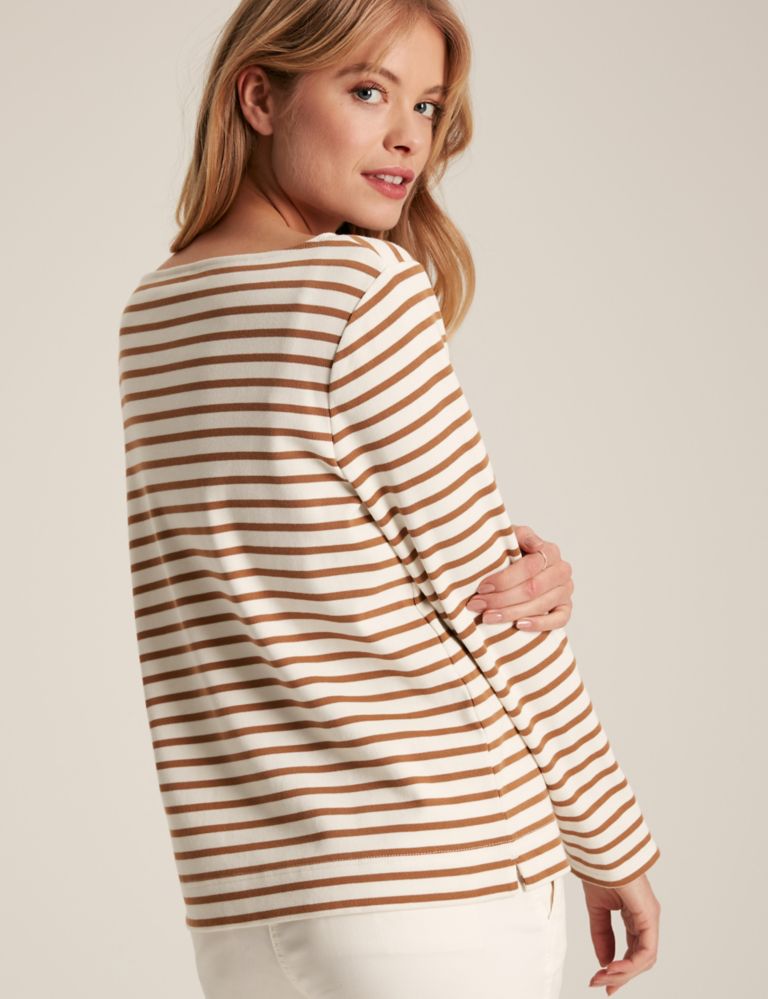 Pure Cotton Striped Top 4 of 5