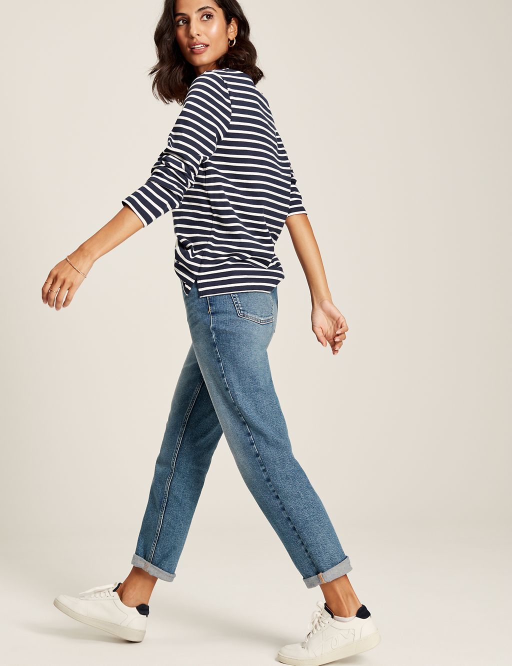 Pure Cotton Striped Top | Joules | M&S