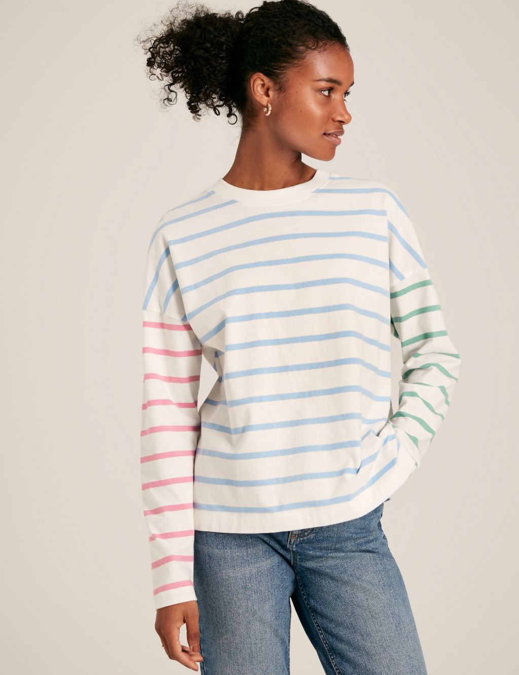 Pure Cotton Striped Top 3 of 7