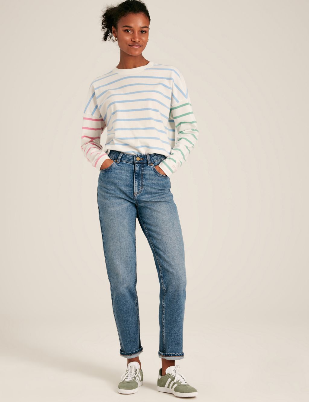 Pure Cotton Striped Top 2 of 7