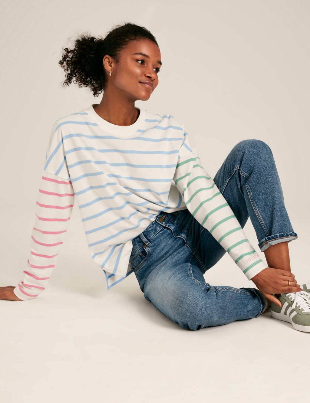 Pure Cotton Striped Top 5 of 7