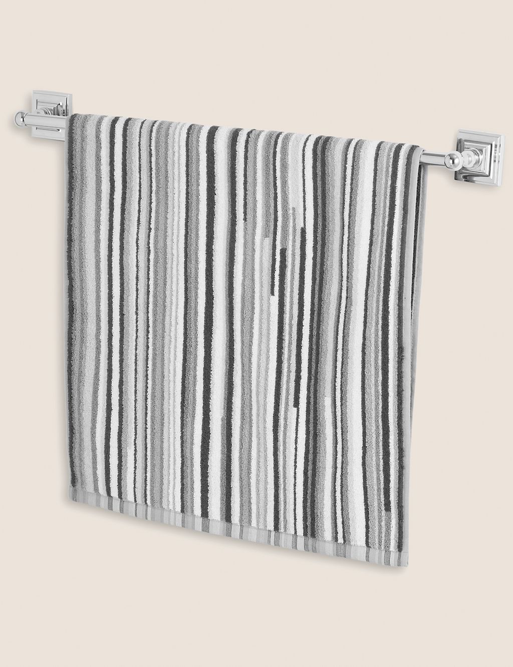 Pure Cotton Striped Towel 2 of 4