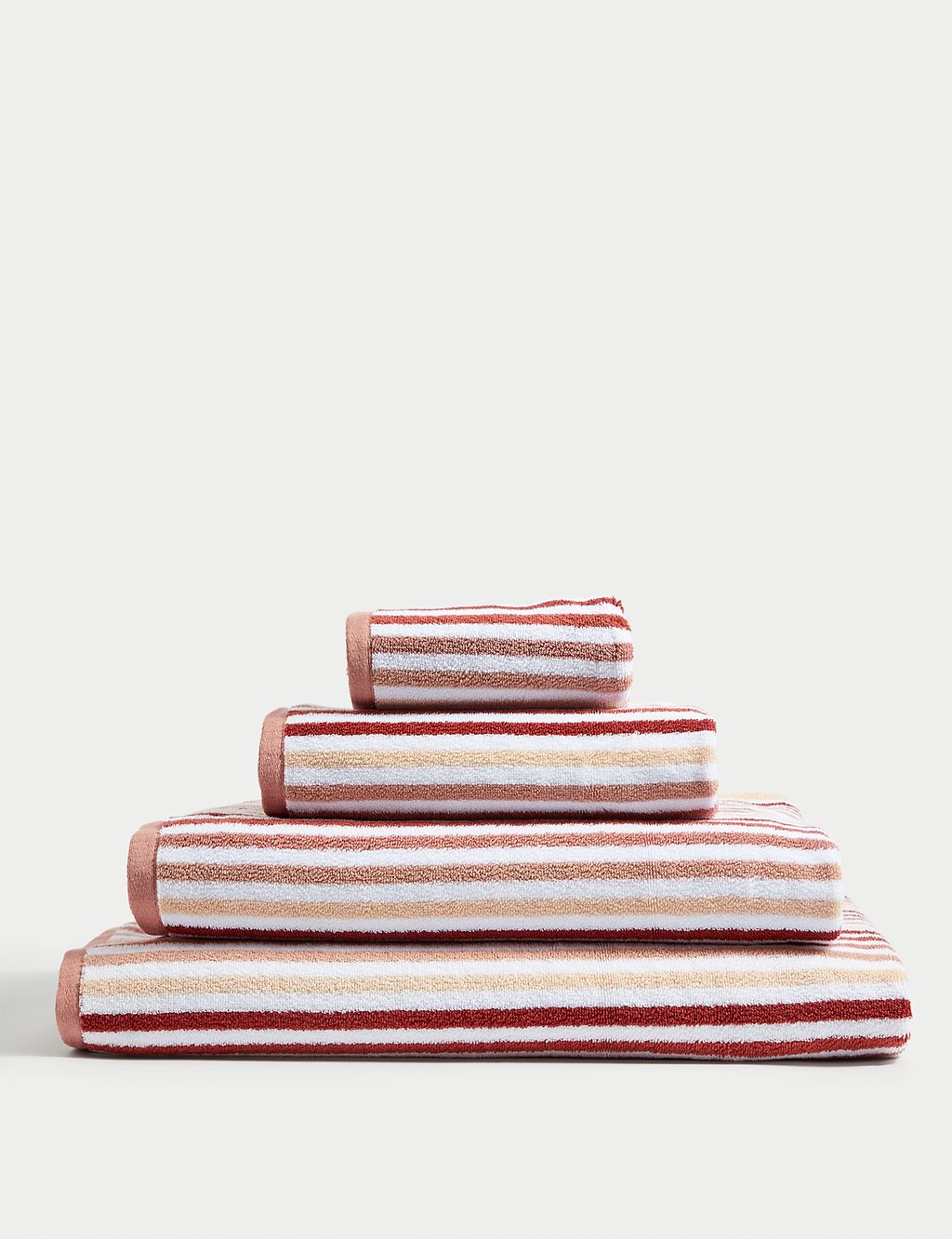 Pure Cotton Striped Towel 2 of 5