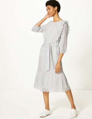 Marks and clearance spencer striped dress