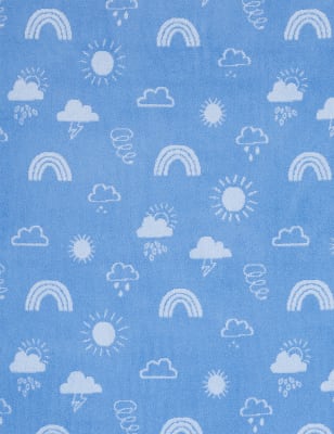 Pure Cotton Sun & Cloud Towel Image 2 of 5