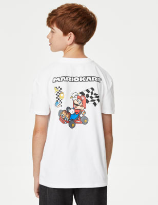 Mario t shirt online kind