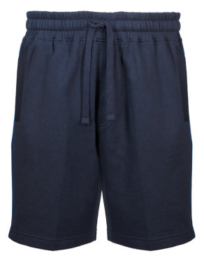 Pure Cotton Sweat Shorts with StayNEW™ Image 2 of 4