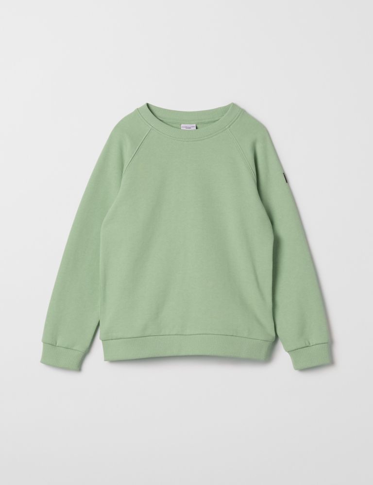 Pure Cotton Sweatshirt (1-10 Yrs) 1 of 3