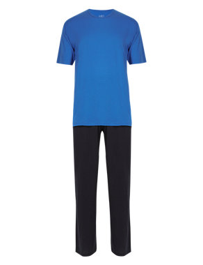 Pure Cotton T-Shirt & Trousers Set Image 2 of 4