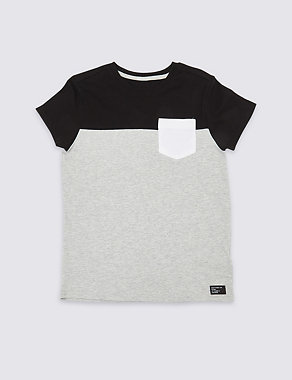 Pure Cotton T-Shirt (3-16 Years) Image 2 of 3