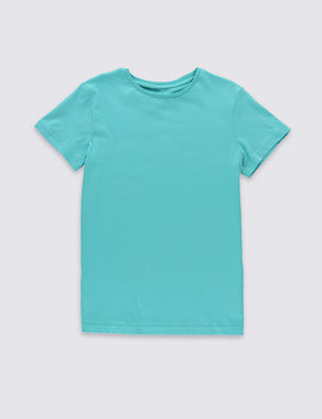 Pure Cotton T-Shirt (5-14 Years) Image 2 of 3