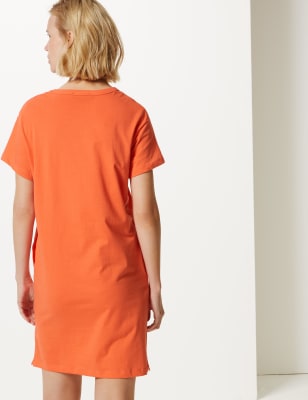 T shirt dress 2024 marks and spencer