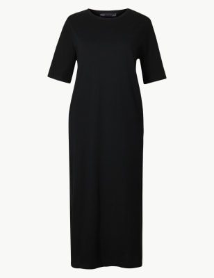 Pure Cotton T-Shirt Midi Dress Image 2 of 4