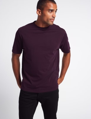 marks and spencer cotton t shirts