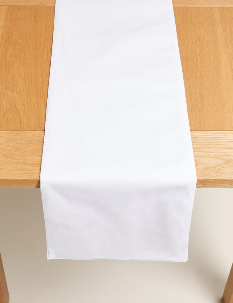 Pure Cotton Table Runner 1 of 3