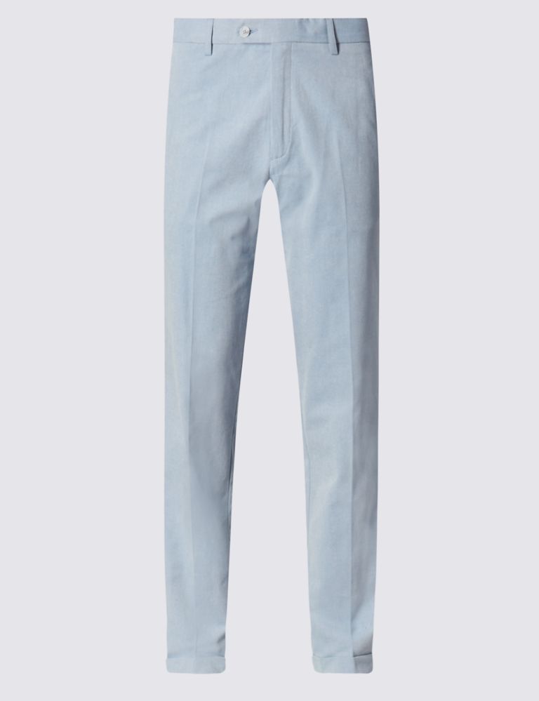 Pure Cotton Tailored Fit Chinos 2 of 3