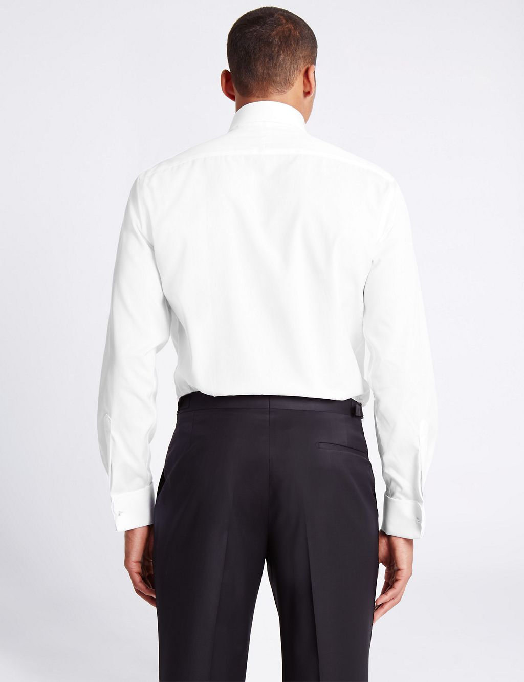 Pure Cotton Tailored Fit Dinner Shirt 2 of 5