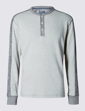 Pure Cotton Tailored Fit Lightweight Sweatshirt Image 2 of 5
