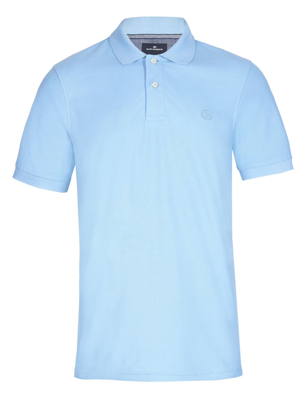 Pure Cotton Tailored Fit Polo Shirt with StayNEW™ 1 of 3