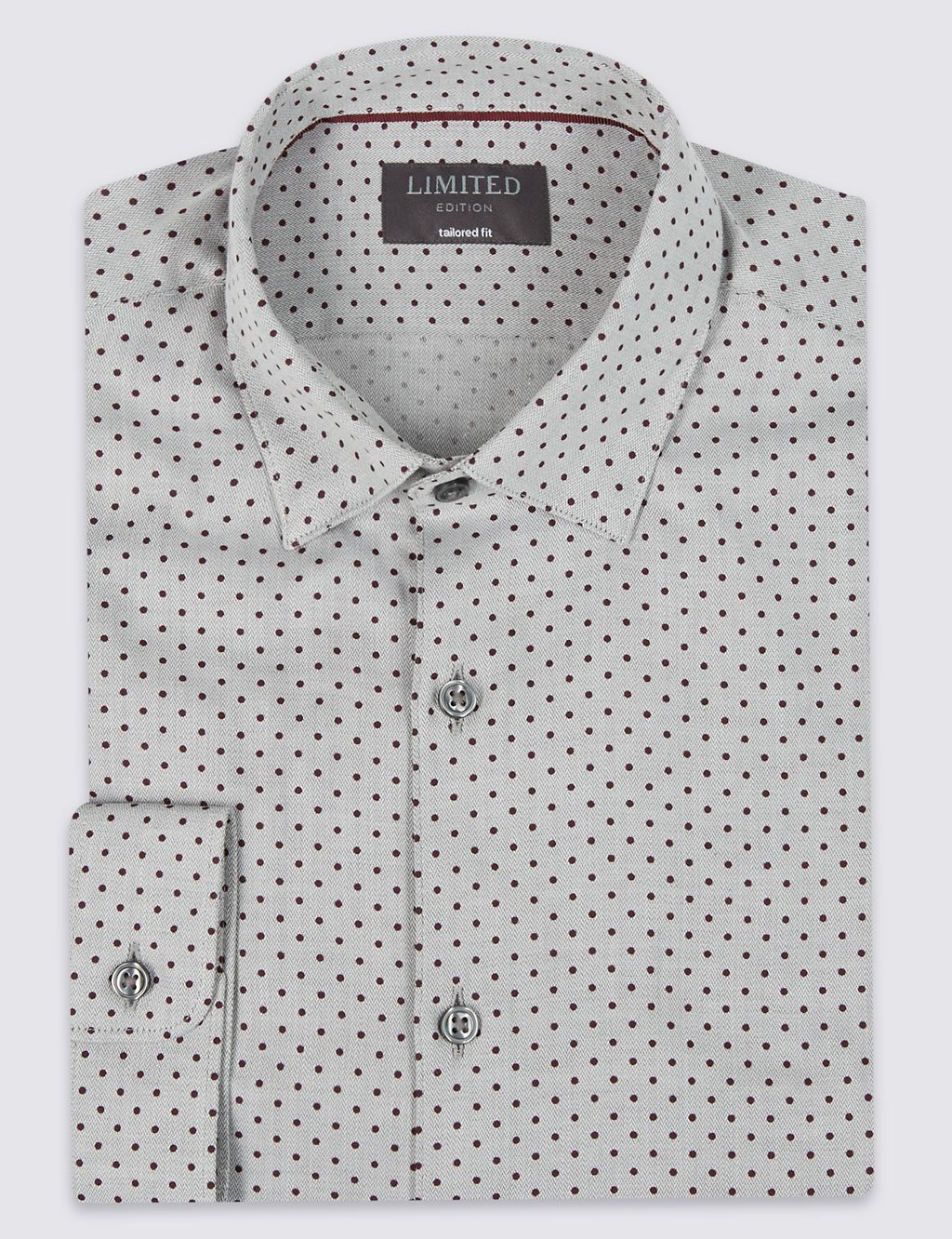 Pure Cotton Tailored Fit Printed Shirt 1 of 4