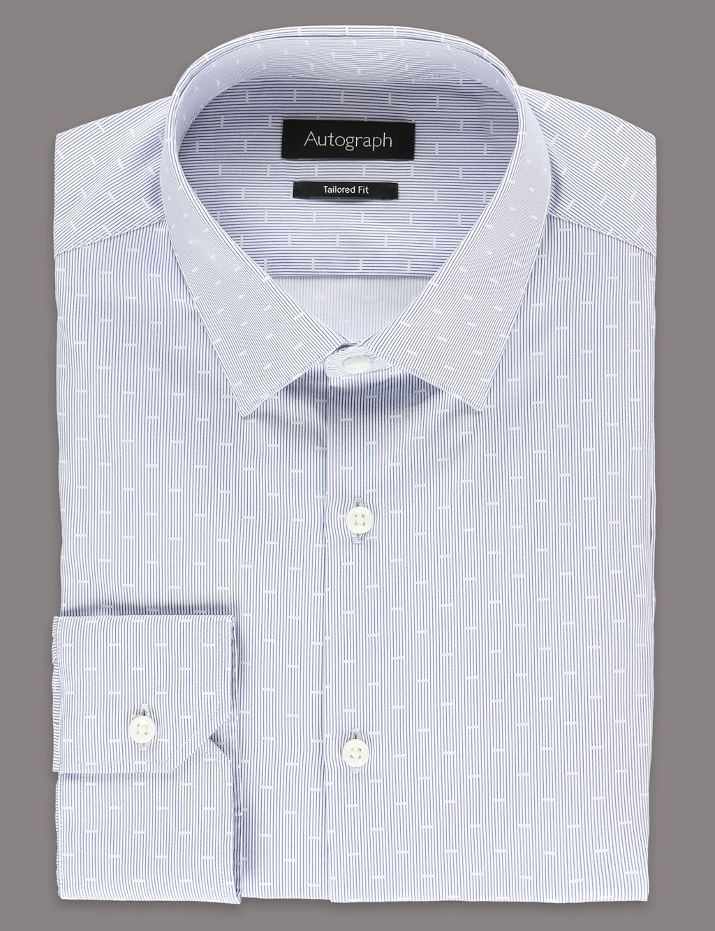 Pure Cotton Tailored Fit Printed Shirt 1 of 5