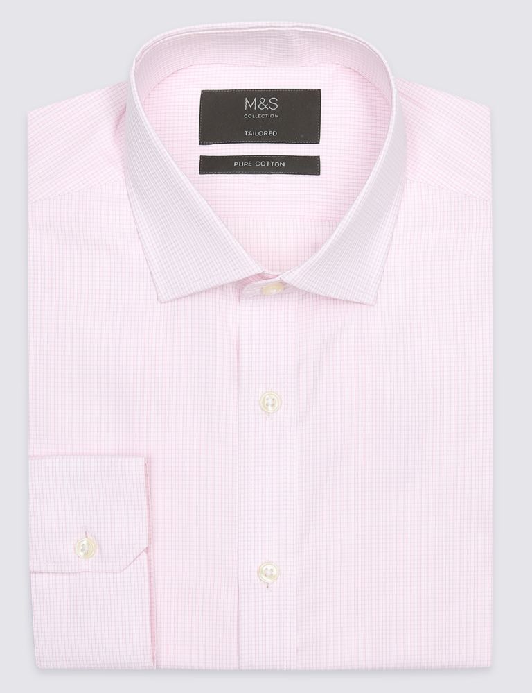 Pure Cotton Tailored Fit Shirt 2 of 5