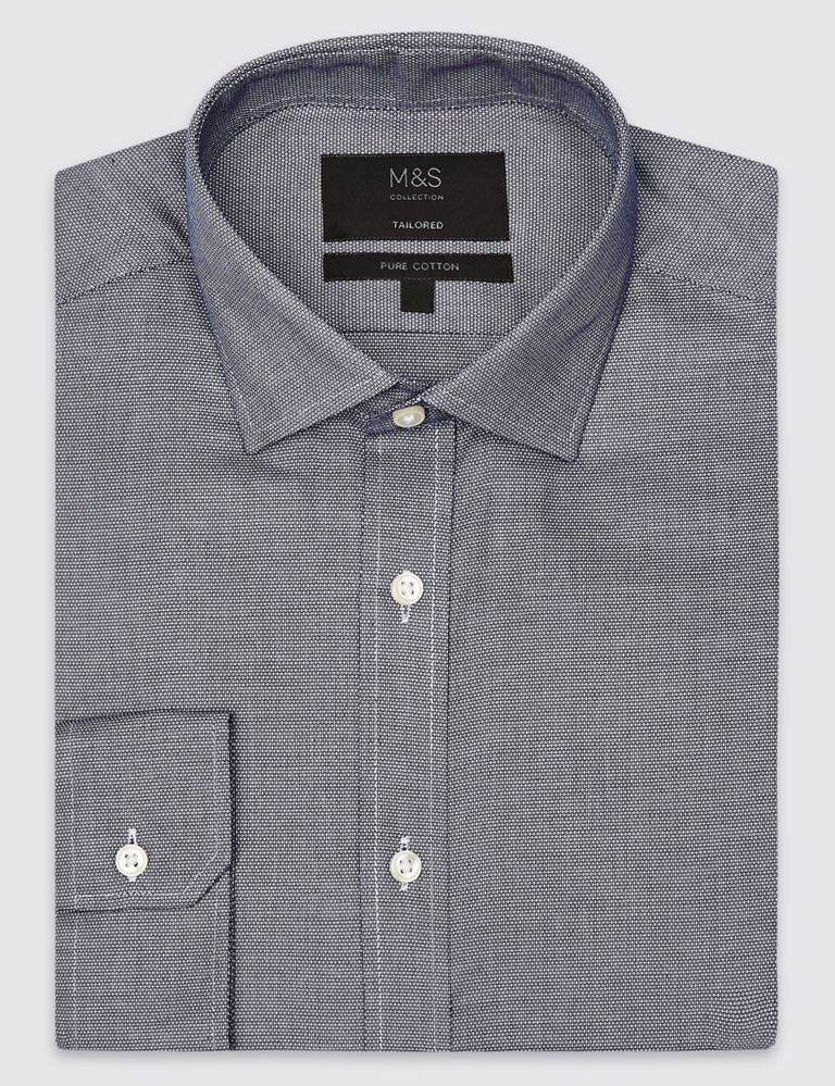 Pure Cotton Tailored Fit Shirt 2 of 5