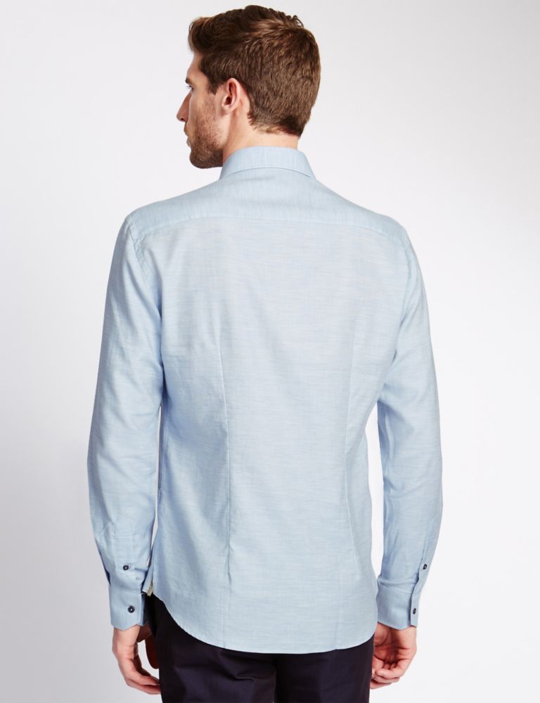 Pure Cotton Tailored Fit Shirt 3 of 5