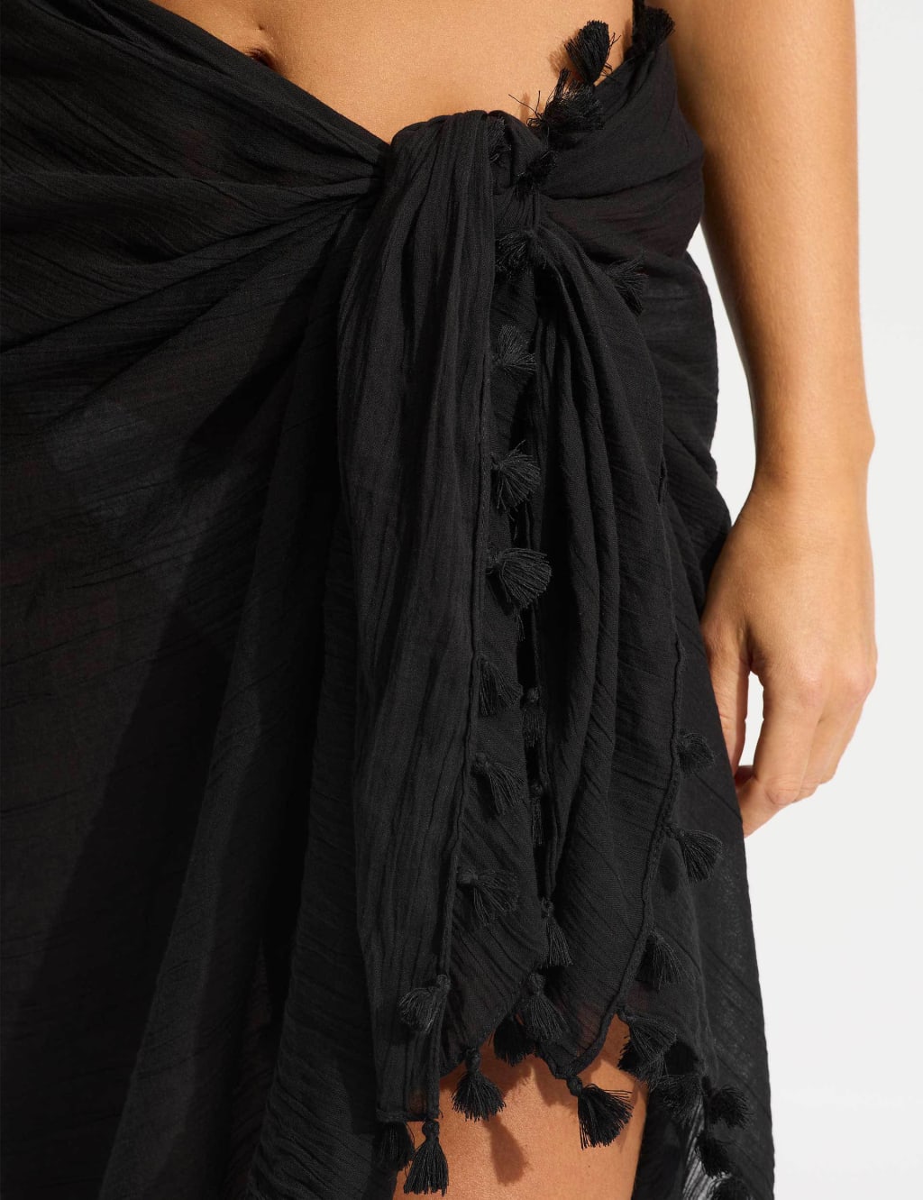 Linen Cotton Turkish Sarong/Beach Coverup main image 1