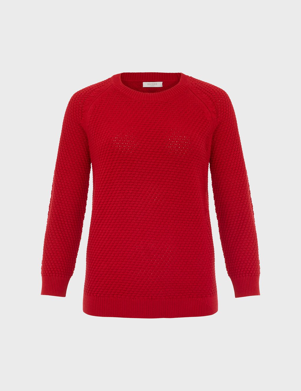 Pure Cotton Textured Jumper 1 of 5