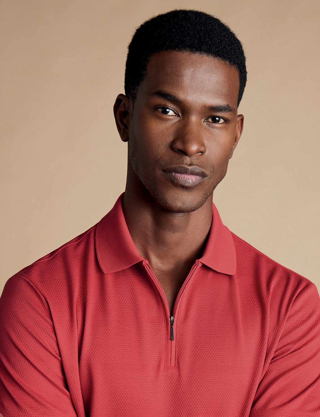 Pure Cotton Textured Polo Shirt 4 of 6