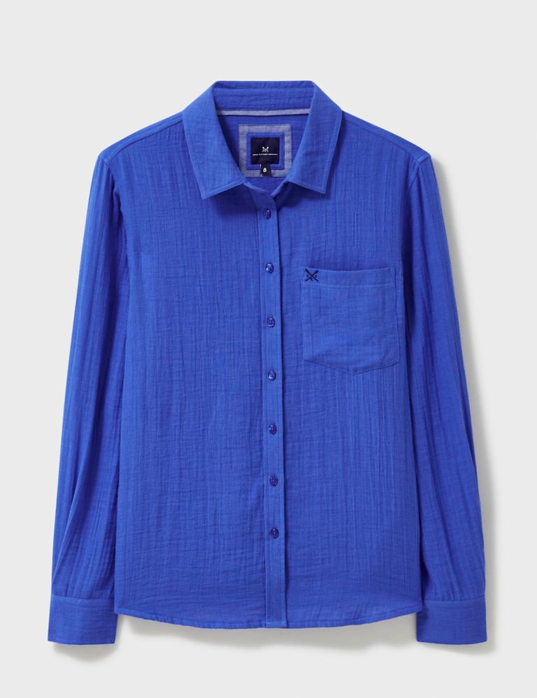 Pure Cotton Textured Relaxed Shirt 2 of 6